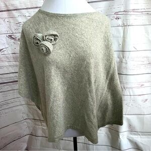 Express cashmere cape shrug